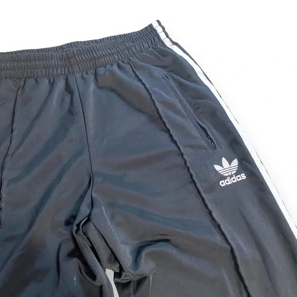 Adidas original Adi color firebird track pants black stripes Size Small - Picture 4 of 9